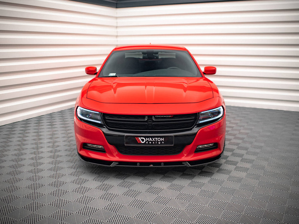 Front Splitter V.1 Dodge Charger RT MK7 Facelift 2014- Maxton Design