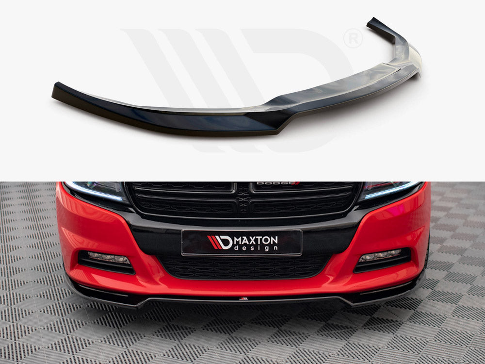 Front Splitter V.2 Dodge Charger RT MK7 Facelift 2014- Maxton Design