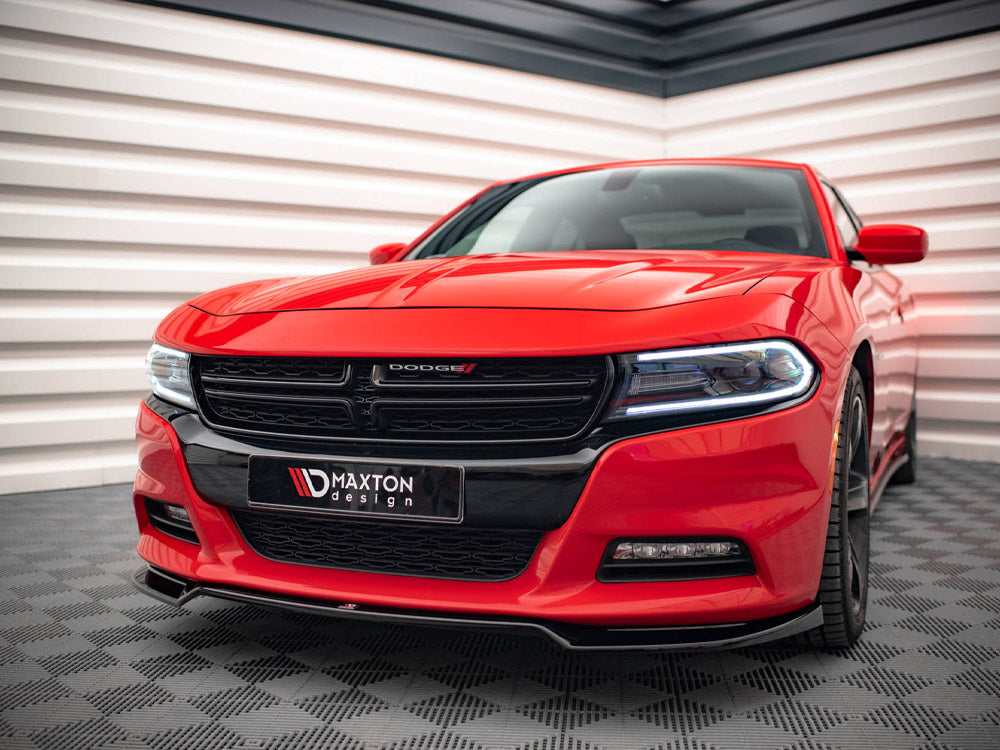 Front Splitter V.2 Dodge Charger RT MK7 Facelift 2014- Maxton Design