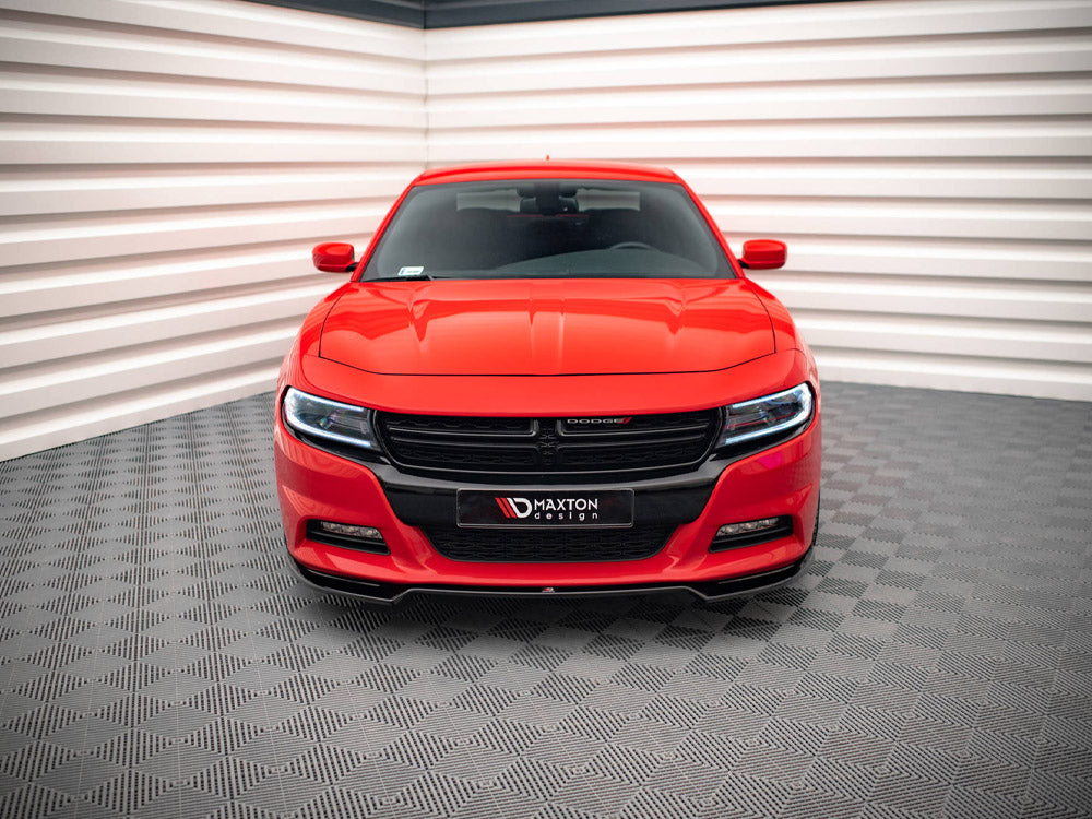 Front Splitter V.2 Dodge Charger RT MK7 Facelift 2014- Maxton Design