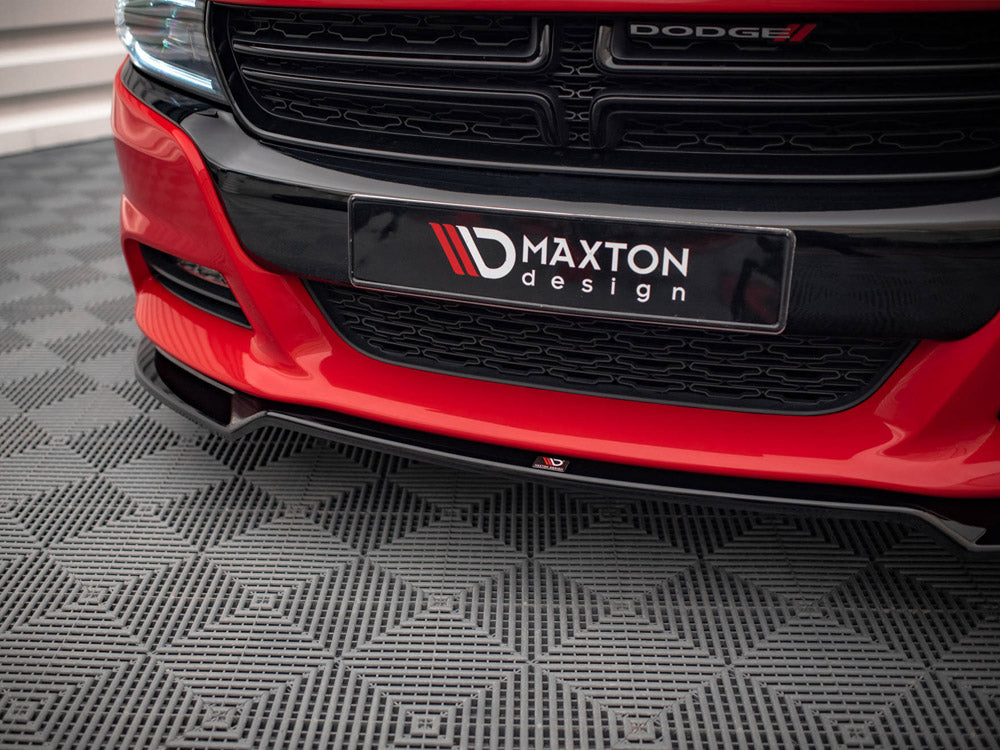 Front Splitter V.2 Dodge Charger RT MK7 Facelift 2014- Maxton Design