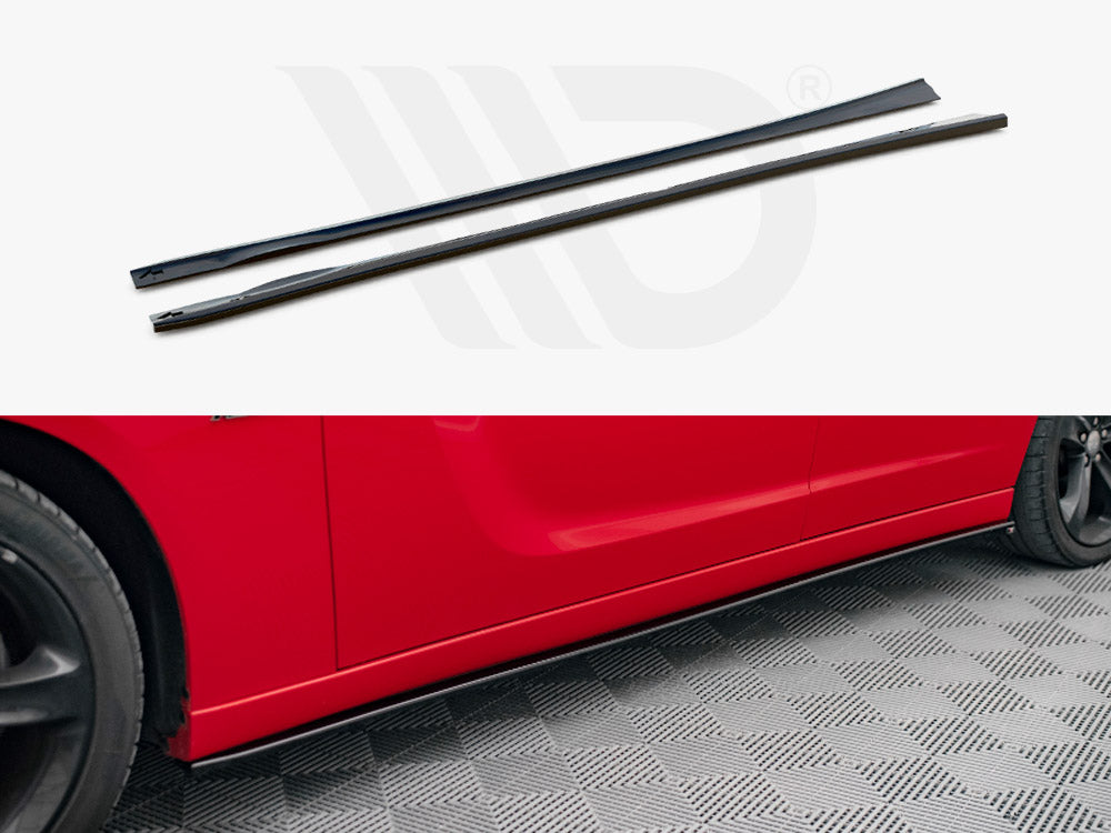 Side Skirts Diffusers Dodge Charger RT MK7 Facelift 2014- Maxton Design