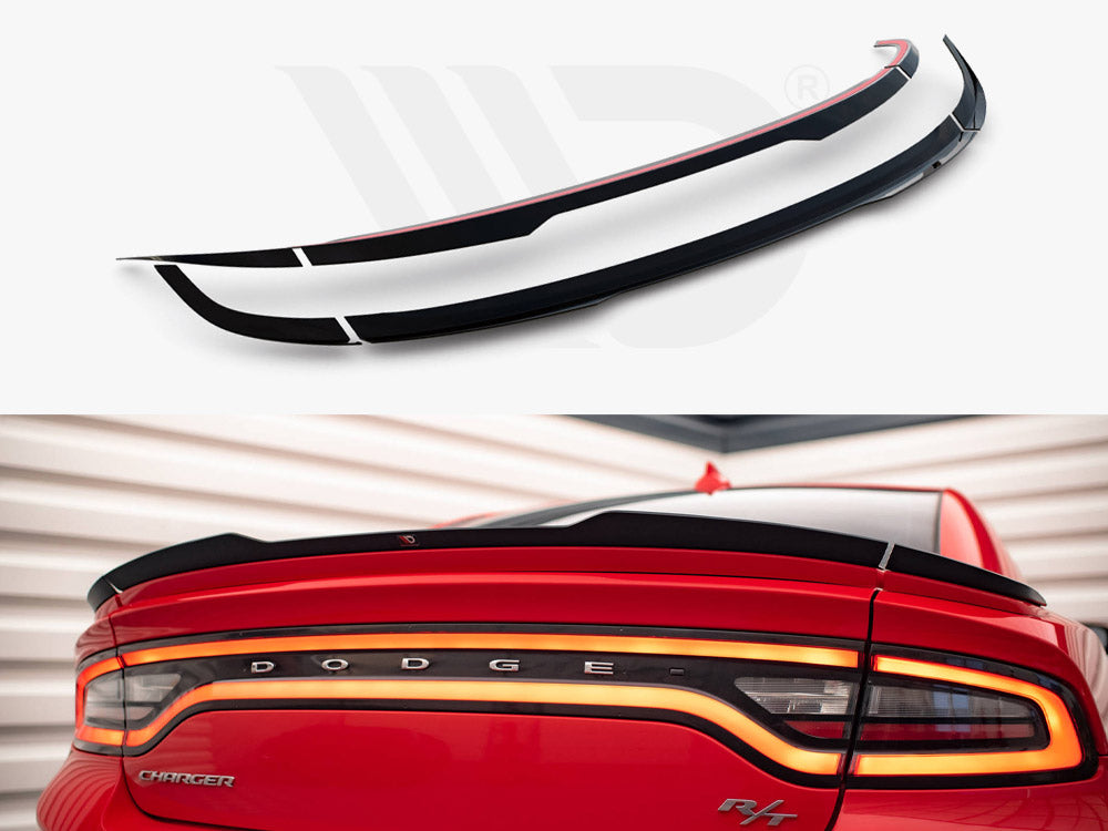 SET OF Spoiler CAPS Dodge Charger RT MK7 Facelift 2014- Maxton Design