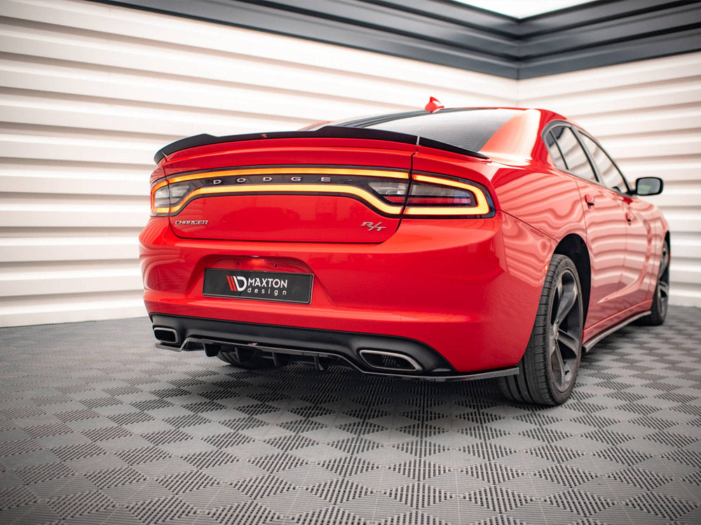 SET OF Spoiler CAPS Dodge Charger RT MK7 Facelift 2014- Maxton Design