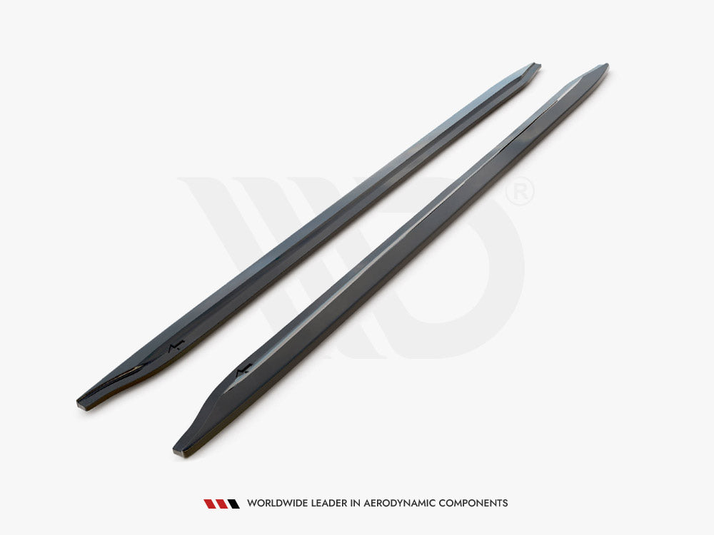 Side Skirts Diffusers V.1 Bmw M3 G80 2021- Maxton Design