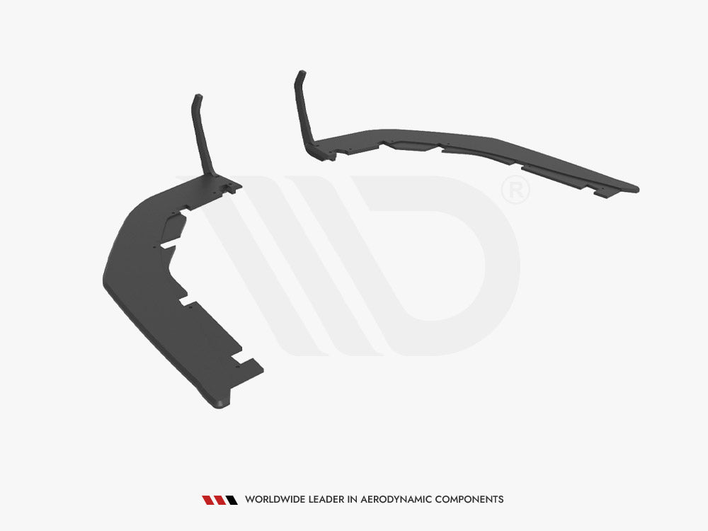 Street PRO Rear Side Splitters Bmw M3 G80 2021- Maxton Design