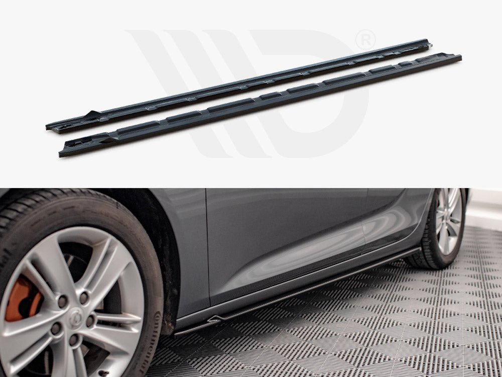 Side Skirts Diffusers Opel / Vauxhall Insignia MK2 2017- Maxton Design