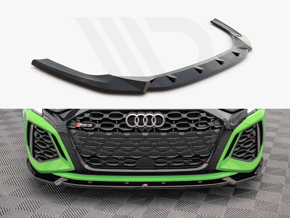 Front Splitter V.1 Audi RS3 8Y 2020- Maxton Design