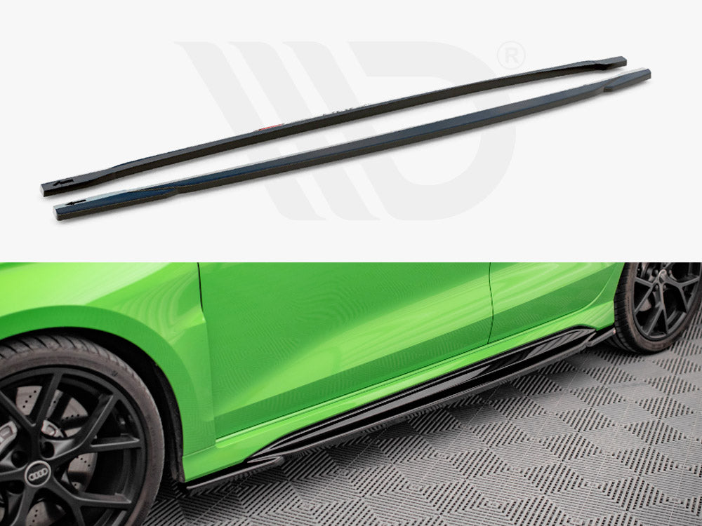 Side Skirts Diffusers Audi RS3 8Y Maxton Design