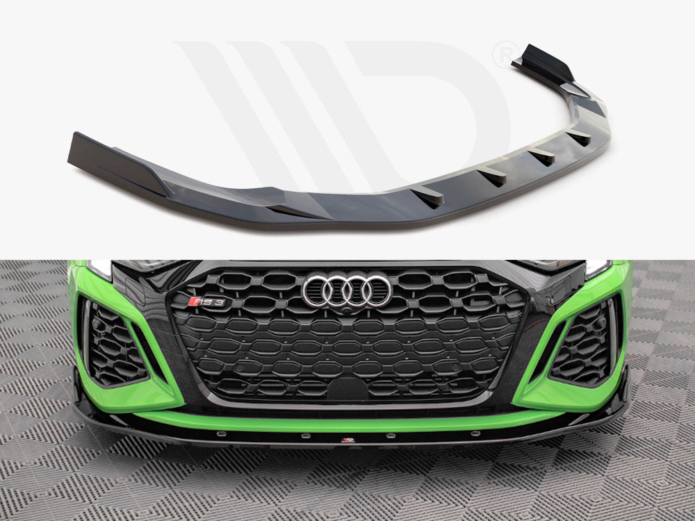 Front Splitter V.2 Audi RS3 8Y 2020- Maxton Design