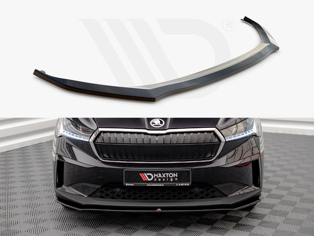 Front Splitter V.1 Skoda Enyaq IV 2020- Maxton Design