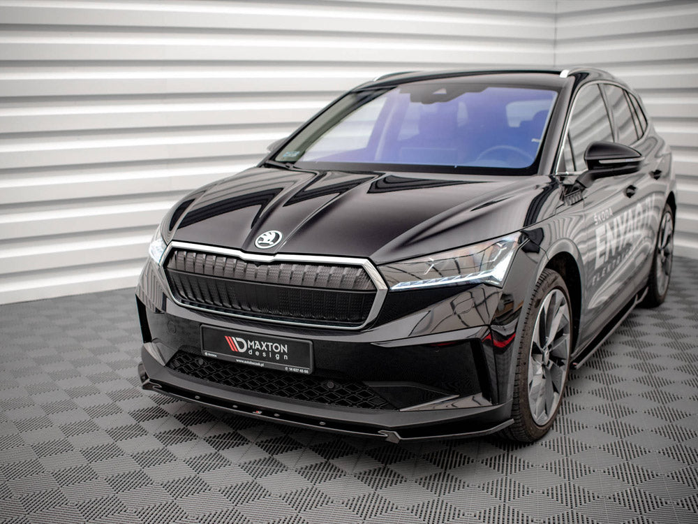 Front Splitter V.2 Skoda Enyaq IV 2020- Maxton Design