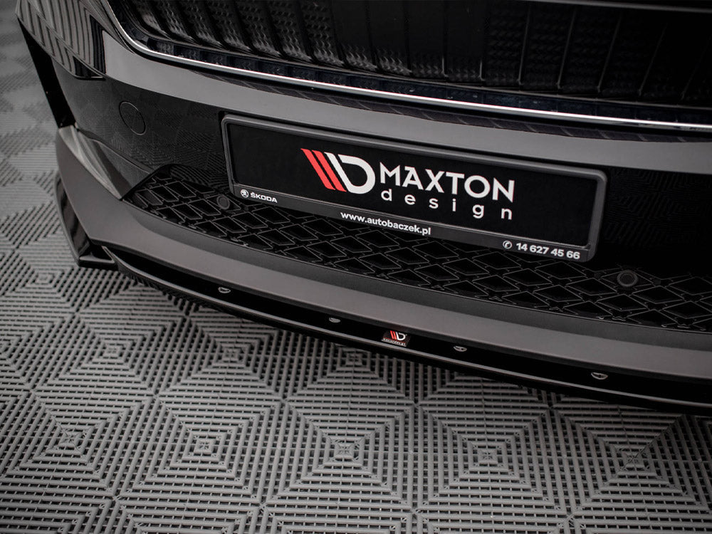 Front Splitter V.3 Skoda Enyaq IV 2020- Maxton Design