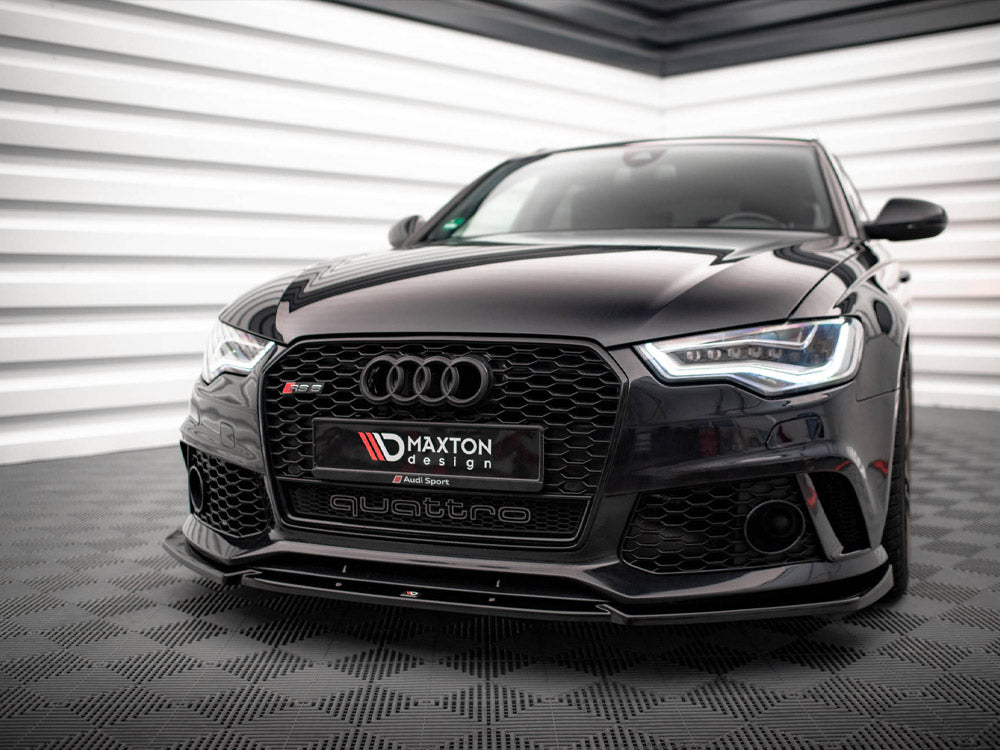 Front Splitter Audi A6 RS6 Look C7 2011-2017 Maxton Design