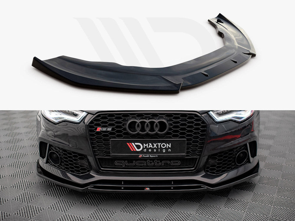 Front Splitter Audi A6 RS6 Look C7 2011-2017 Maxton Design