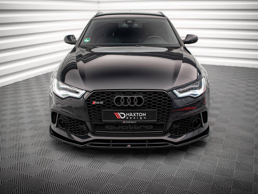 Front Splitter Audi A6 RS6 Look C7 2011-2017 Maxton Design