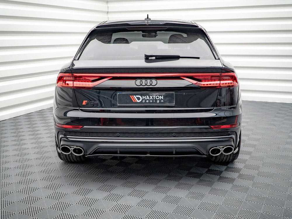 Central Rear Splitter (Vertical Bars) Audi SQ8 Mk1 Maxton Design