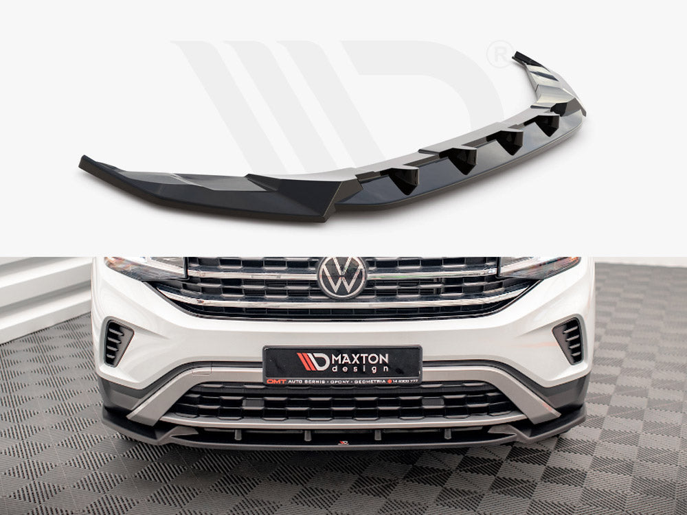 Front Splitter V.1 VW Atlas Cross Sport 2020- Maxton Design