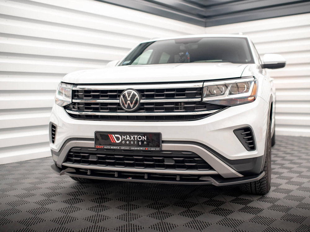 Front Splitter V.1 VW Atlas Cross Sport 2020- Maxton Design