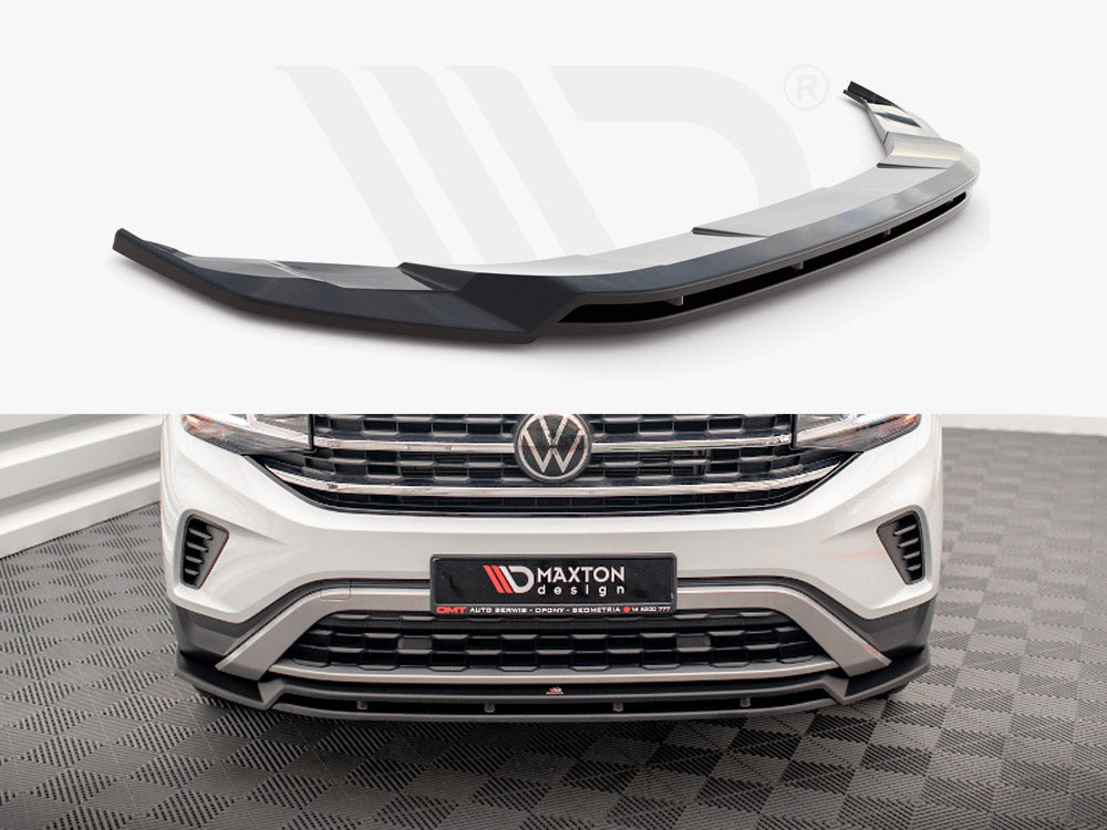 Front Splitter V.2 VW Atlas Cross Sport 2020- Maxton Design