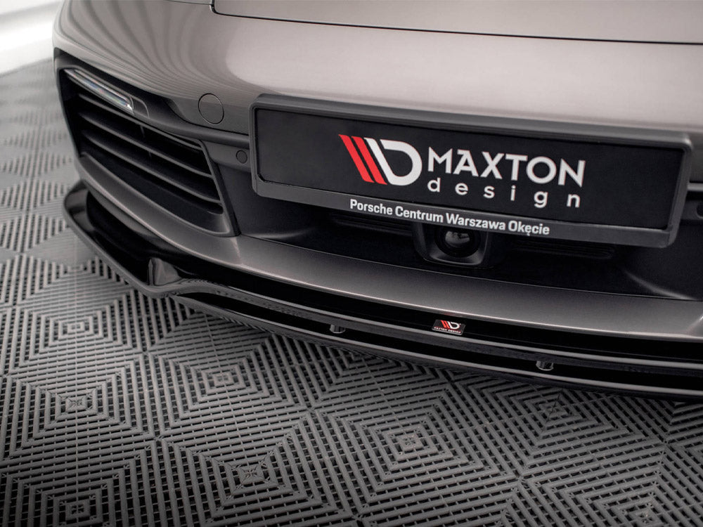 Front Splitter Porsche 911 Carrera 4S 992 2019- Maxton Design