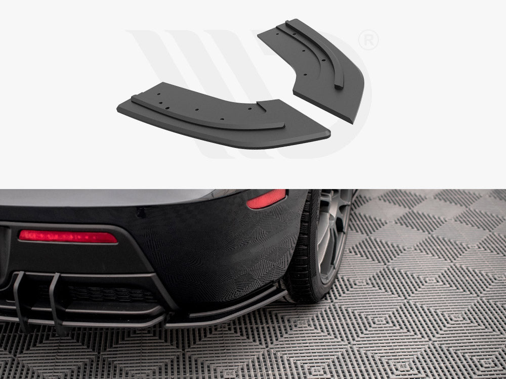 Street PRO Rear Side Splitters Mazda 3 MPS MK1 2006-2008 Maxton Design