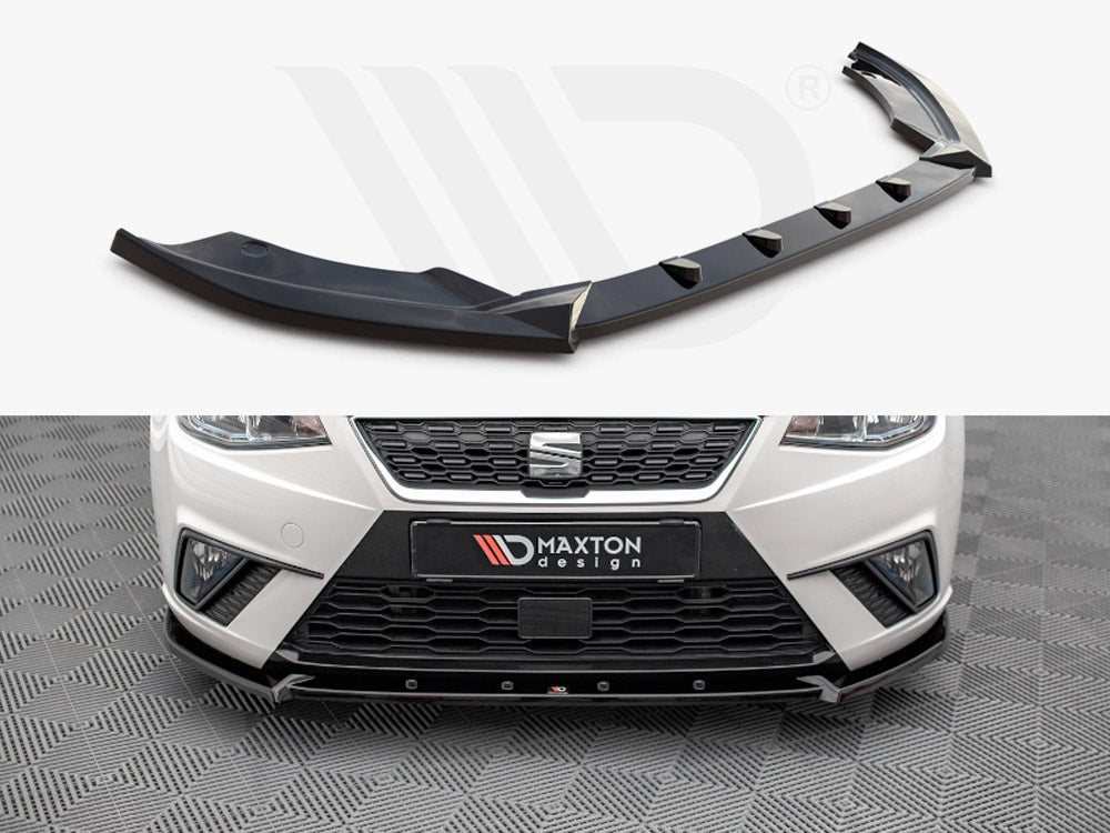 Front Splitter V.1 Seat Ibiza MK5 2017-2021 Maxton Design