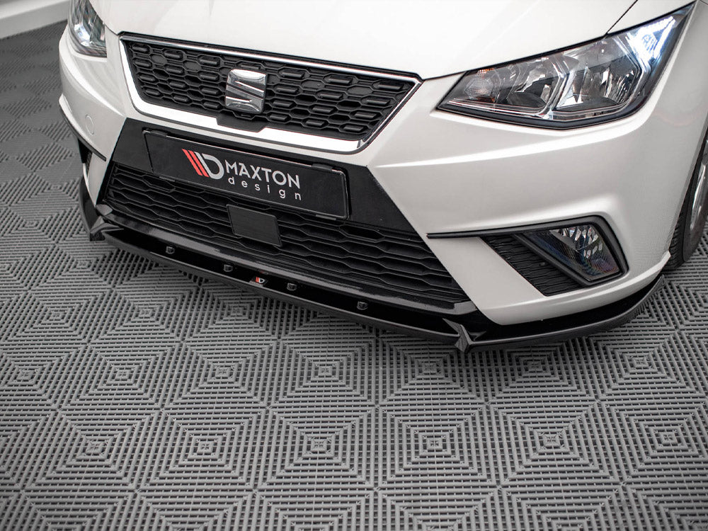 Front Splitter V.1 Seat Ibiza MK5 2017-2021 Maxton Design