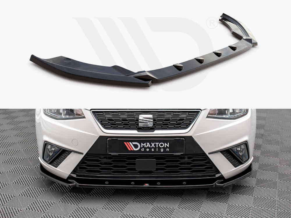 Front Splitter V.2 Seat Ibiza MK5 2017-2021 Maxton Design