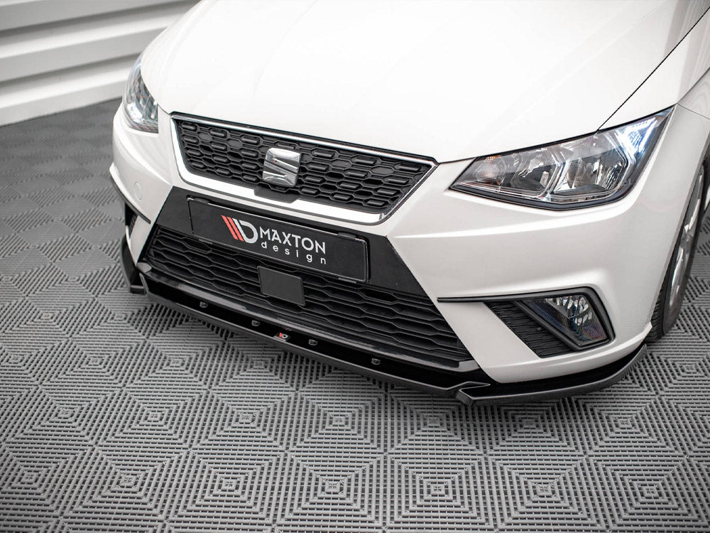 Front Splitter V.2 Seat Ibiza MK5 2017-2021 Maxton Design