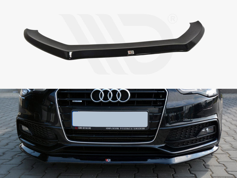 Front Splitter V.1 Audi S5 / A5 S-Line 8T Facelift 2011-2016 Maxton Design