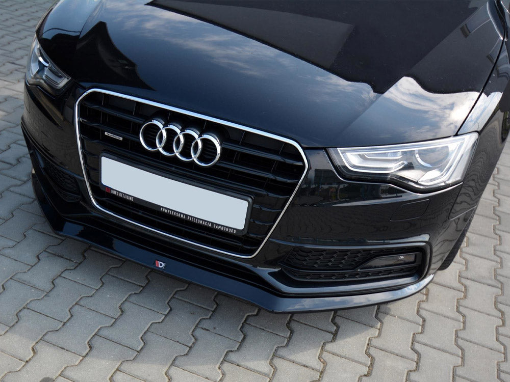 Front Splitter V.1 Audi S5 / A5 S-Line 8T Facelift 2011-2016 Maxton Design