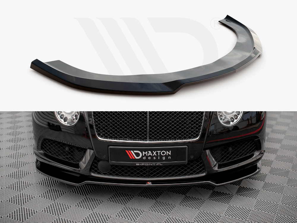 Front Splitter V.1 Bentley Continental GT V8 S Mk2 2014-2016 Maxton Design