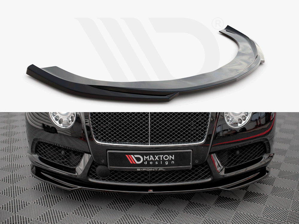 Front Splitter V.2 Bentley Continental GT V8 S Mk2 2014-2016 Maxton Design