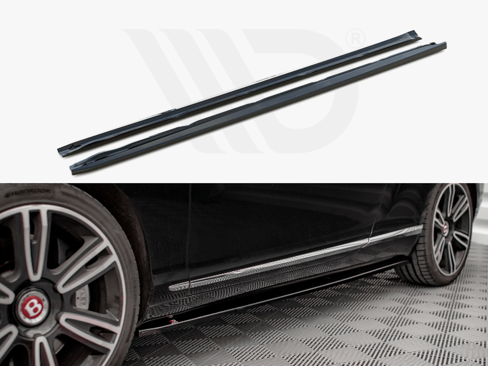 Side Skirts Diffusers Bentley Continental GT V8 S MK2 2014-2016 Maxton Design