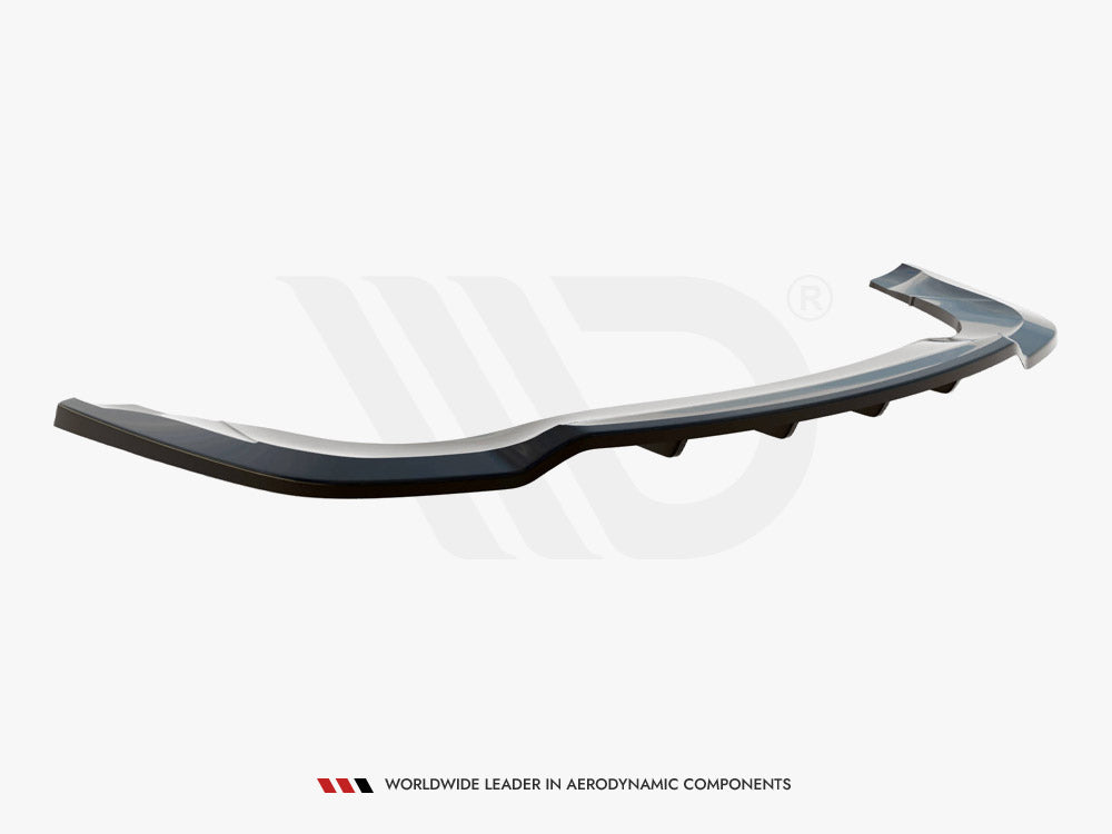 Central Rear Splitter (Vertical Bars) Bentley Continental GT V8 S Mk2 2014-2016 Maxton Design