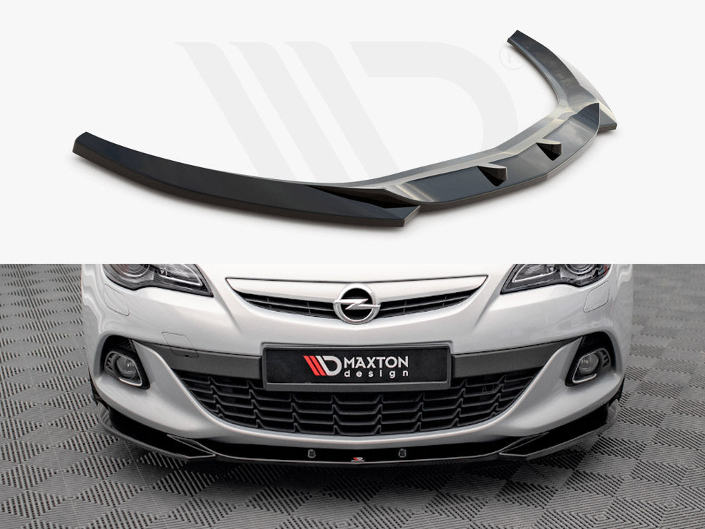 Front Splitter V.1 Opel Astra GTC Opc-line J 2011-2018 Maxton Design