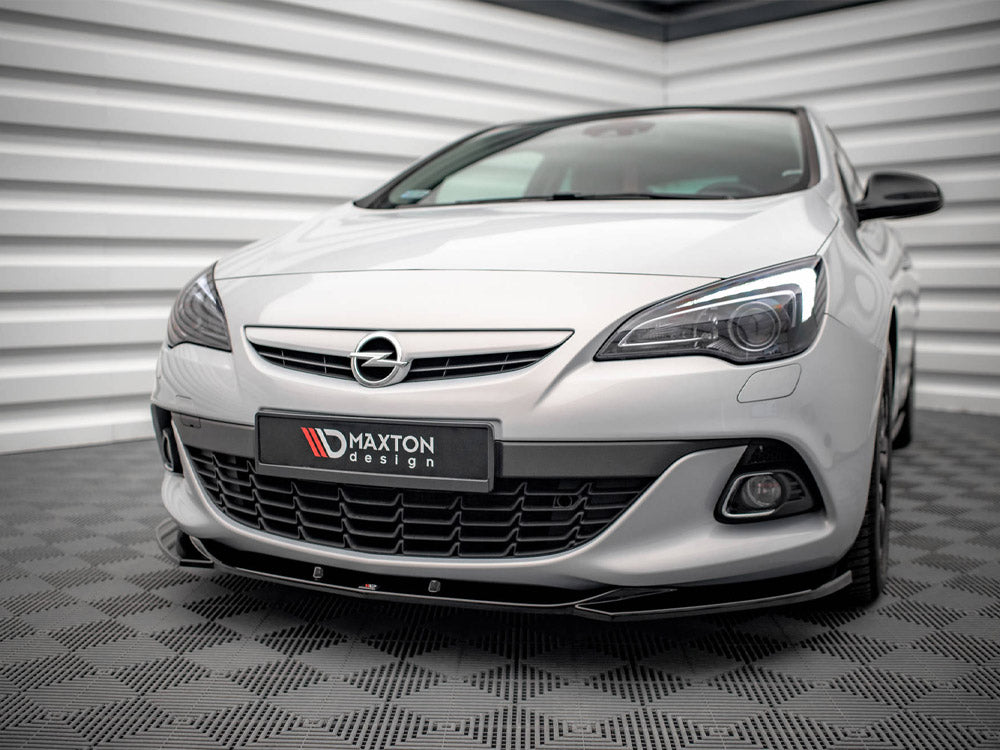 Front Splitter V.1 Opel Astra GTC Opc-line J 2011-2018 Maxton Design