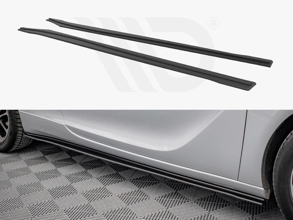 Street PRO Side Skirts Diffusers Opel Astra GTC Opc-line J 2011-2018 Maxton Design