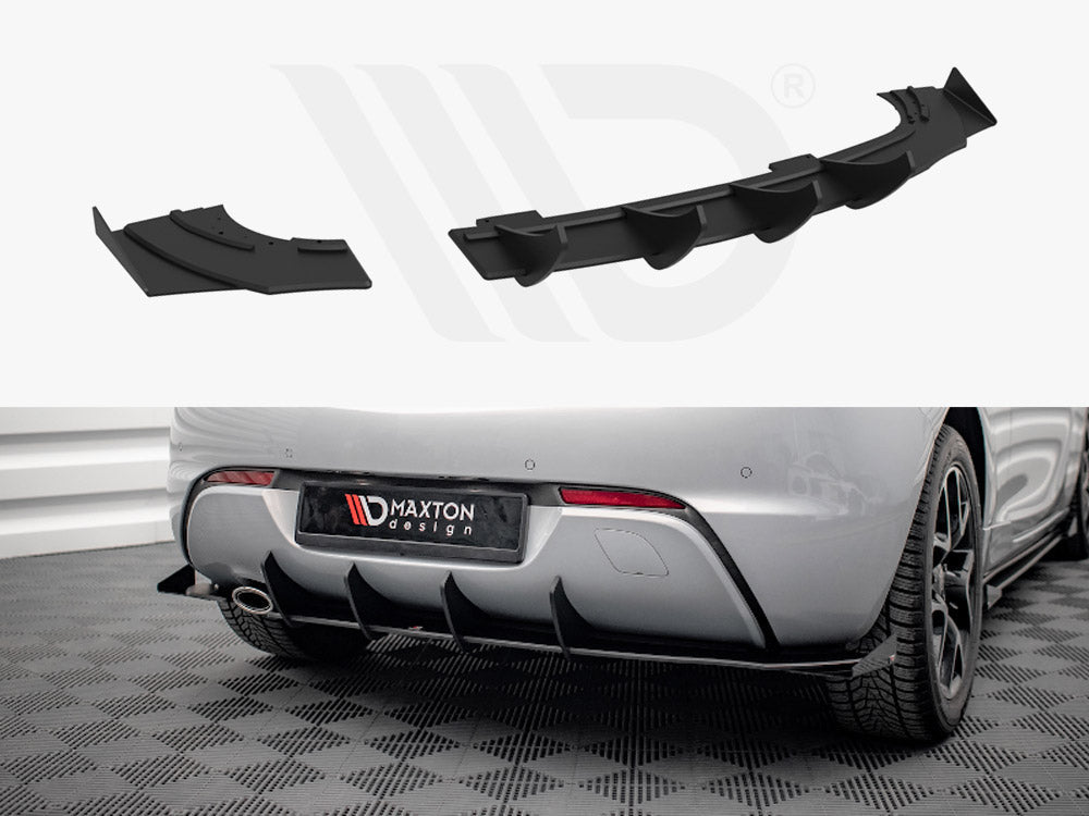 Street PRO Rear Valance + Flaps Opel Astra GTC OPC-Line J 2011-2018 Maxton Design