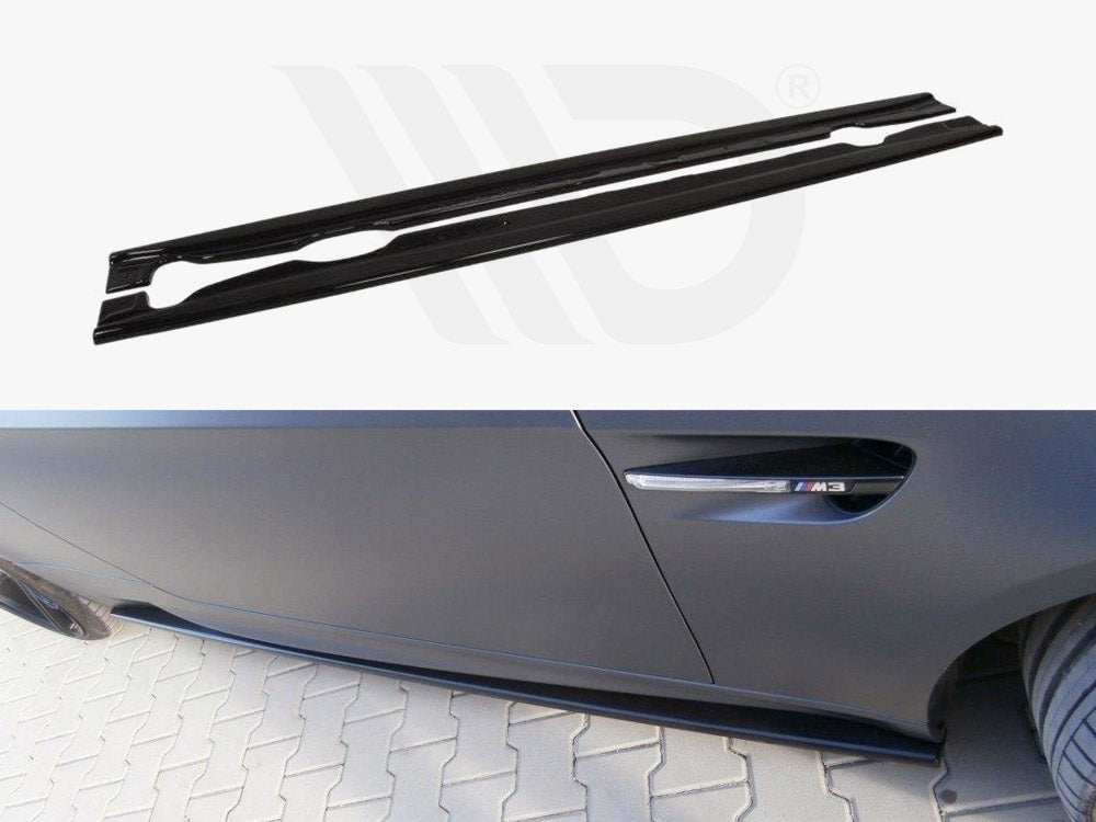 Side Skirts Diffusers Bmw M3 E92 / E93 2007-2013 Maxton Design