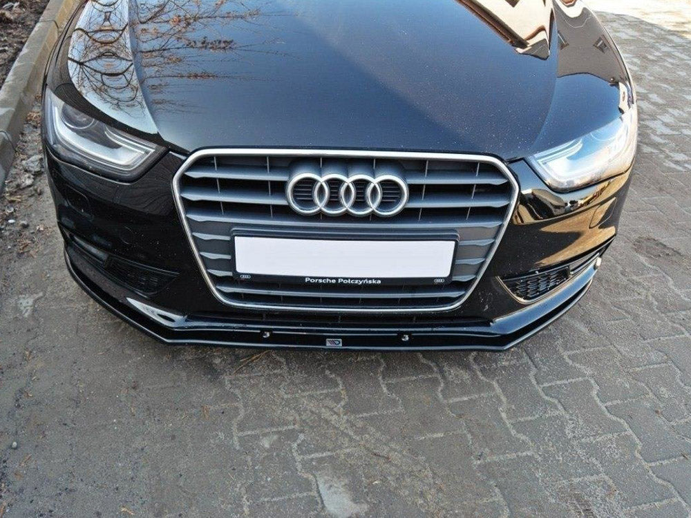 Front Splitter V.1 Audi A4 B8 Facelift Maxton Design