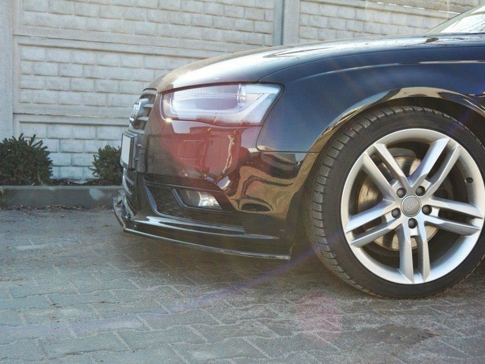 Front Splitter V.1 Audi A4 B8 Facelift Maxton Design