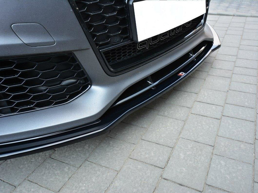 Front Splitter V.1 Audi RS7 C7 Facelift 2014-2017 Maxton Design