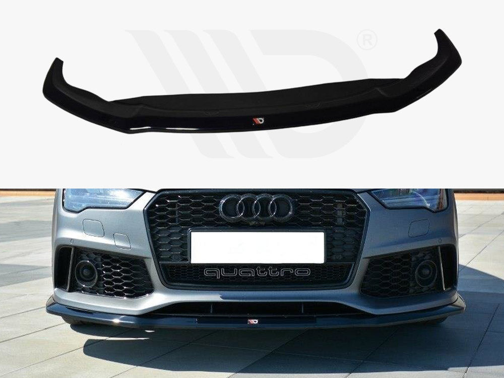 Front Splitter V.2 Audi RS7 C7 Facelift 2014-2017 Maxton Design