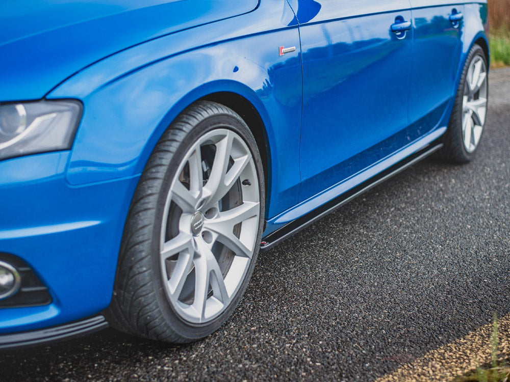 Side Skirts Diffusers Audi S4 / A4 / A4 S-Line B8 / B8 FL Maxton Design