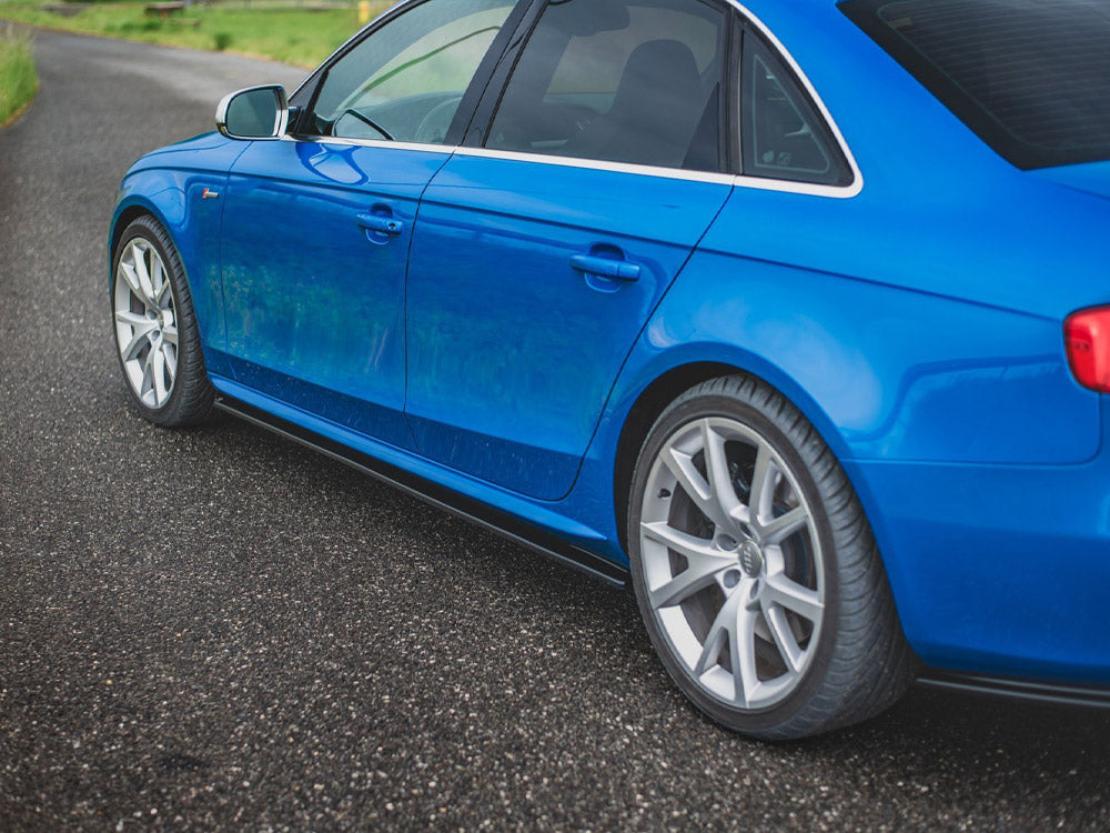 Side Skirts Diffusers Audi S4 / A4 / A4 S-Line B8 / B8 FL Maxton Design