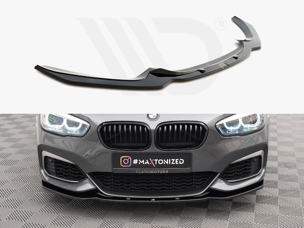 Front Splitter V.1 BMW 1 F20 / F21 Facelift Maxton Design