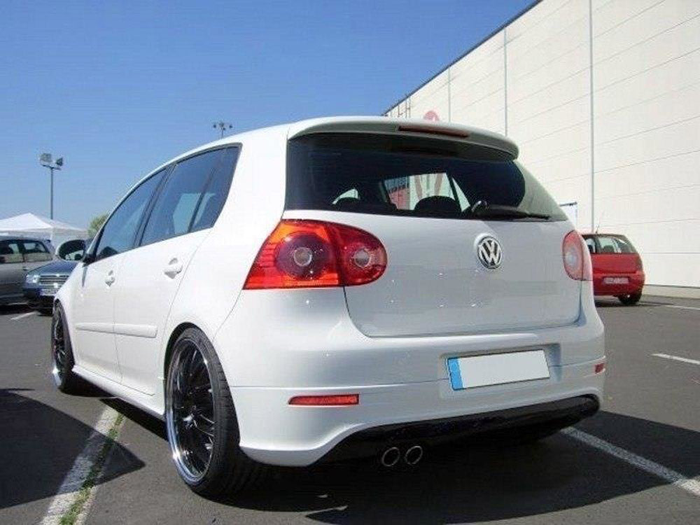 Rear Valance VW Golf MK5 R32 (With 1 Exhaust Hole, For GTI Exhaust) 2003-2008 Maxton Design