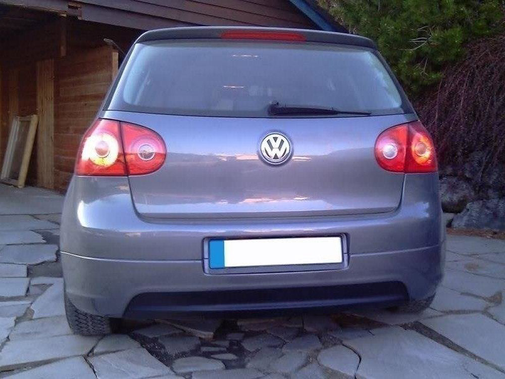 Rear Valance VW Golf V GTI Edition 30 (Without Exhaust Hole, For Standard Exhaust) 2003-2008 Maxton Design